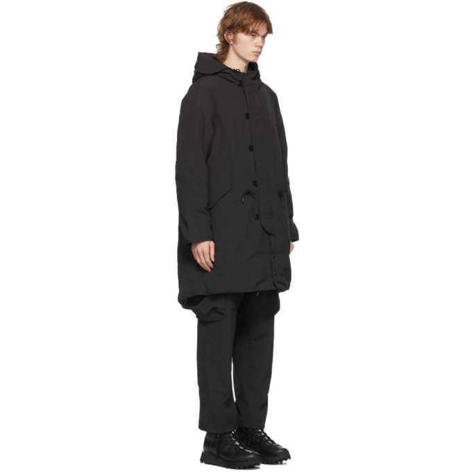 Snow Peak Black Down Takibi Coat Snow Peak