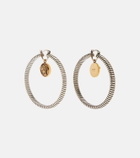 Versace 925 sterling silver earrings