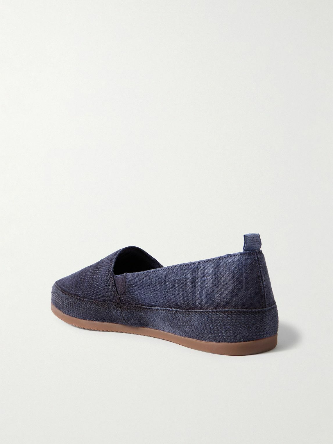 Mulo - Garment-Dyed Canvas Espadrilles - Blue