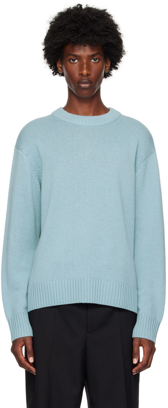 Photo: LISA YANG Blue Kristian Sweater
