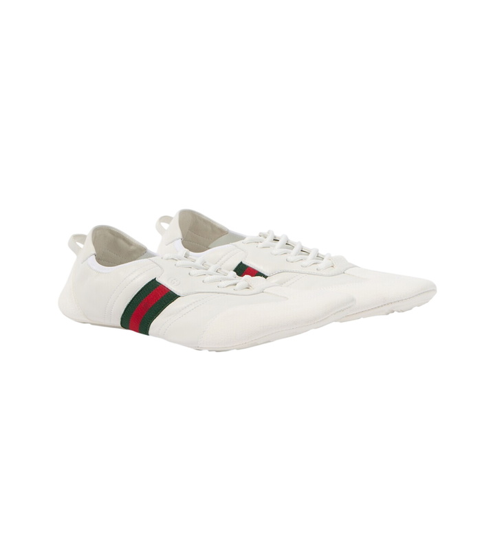 Photo: Gucci Flex leather and suede sneakers