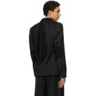 HELIOT EMIL Black Vibraxis Blazer