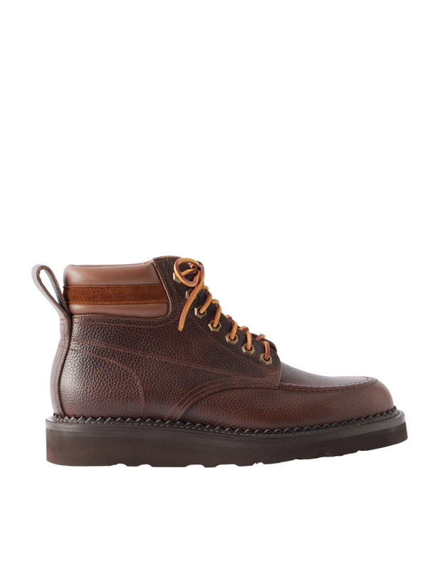 Photo: Yuketen - American Work Full-Grain Leather Boots - Brown