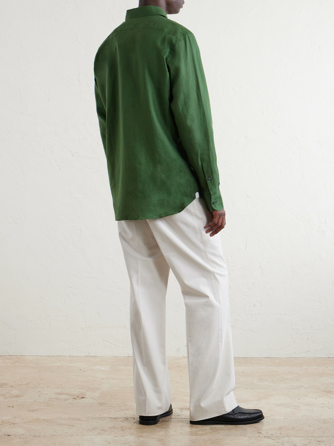 Zegna - Oasi Linen Shirt - Green