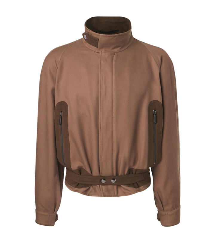 Photo: Giorgio Armani Silk bomber jacket