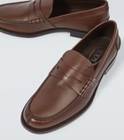 Tod's Leather penny loafers