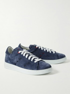 Kiton - Suede Sneakers - Blue