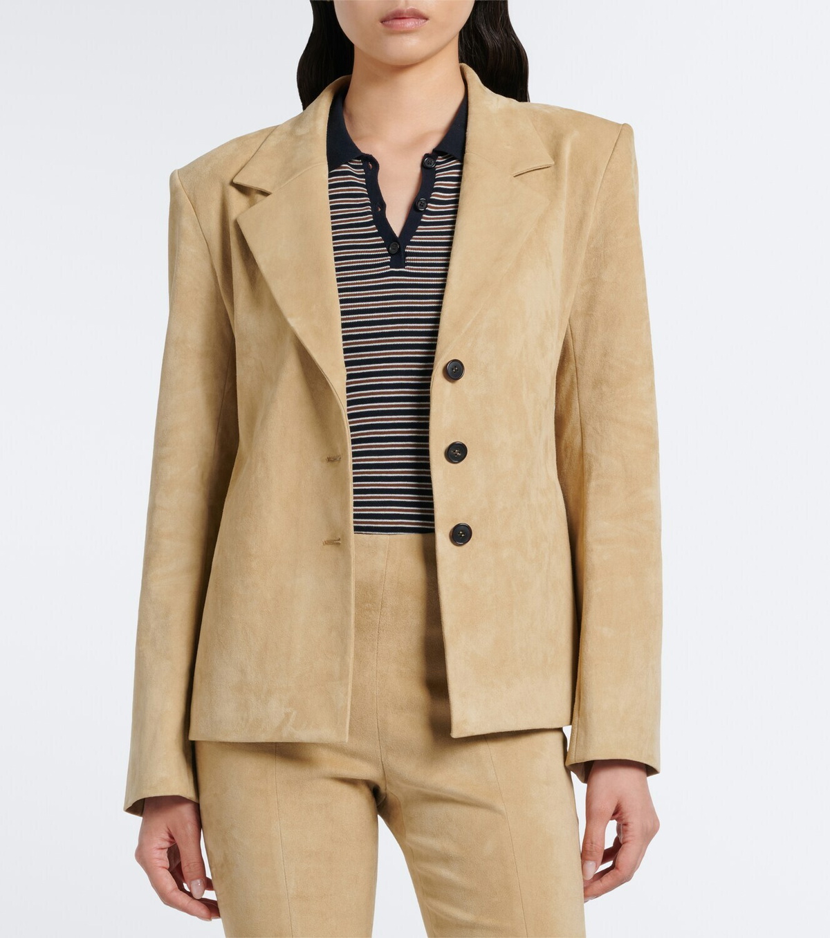 Stouls Helly suede blazer