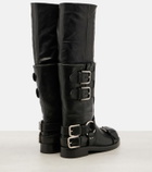 Dolce&Gabbana Leather knee-high boots