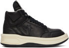 Rick Owens Drkshdw Black & Off-White Converse Edition Turbowpn High-Top Sneakers