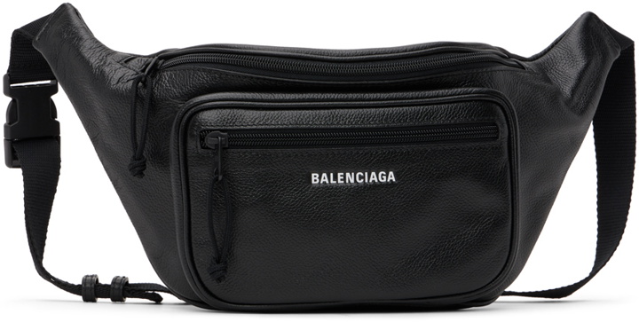 Photo: Balenciaga Black Explorer Belt Bag