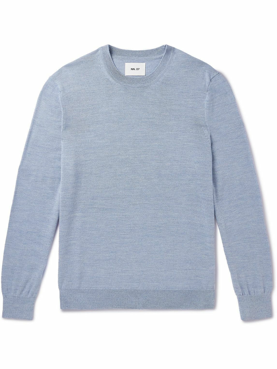 NN07 - Ted 6605 Wool Sweater - Blue NN07