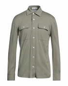 Brunello Cucinelli Mens Shirt in Sage green