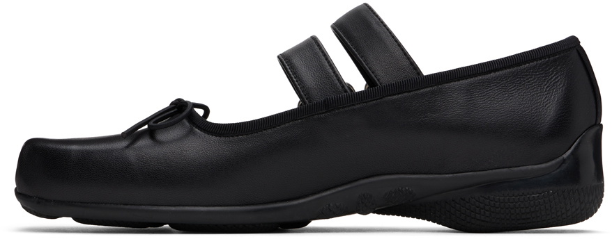 OPEN YY Cross Buckle フラット バレエ シューズ Black Charcoal Area 🐈‍⬛🐾 CROSS BUCKLE BALLET FLATS BALLET SLOUCHY