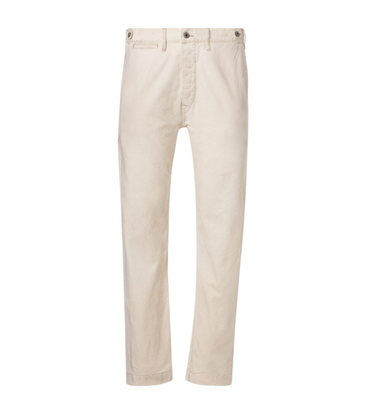Photo: RRL Cotton canvas straight pants