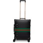 Gucci Black Globe-Trotter Edition Web Carry-On Suitcase