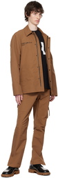 Helmut Lang Brown Utility Cargo Pants