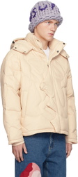 KidSuper Off-White Kissing Down Jacket