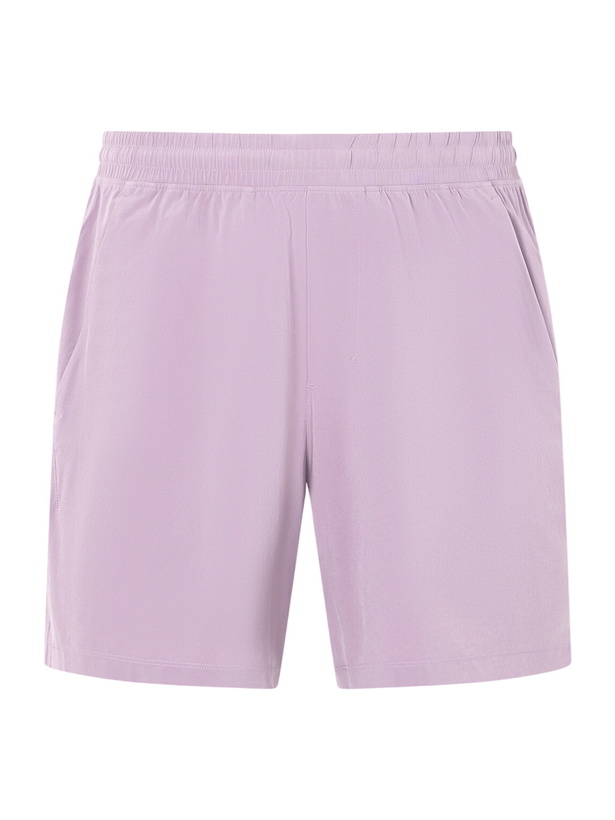 Photo: Lululemon - Pace Breaker Straight-Leg 7" Recycled-Swift&trade; Shorts - Purple