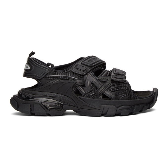 Photo: Balenciaga Black Track Sandals
