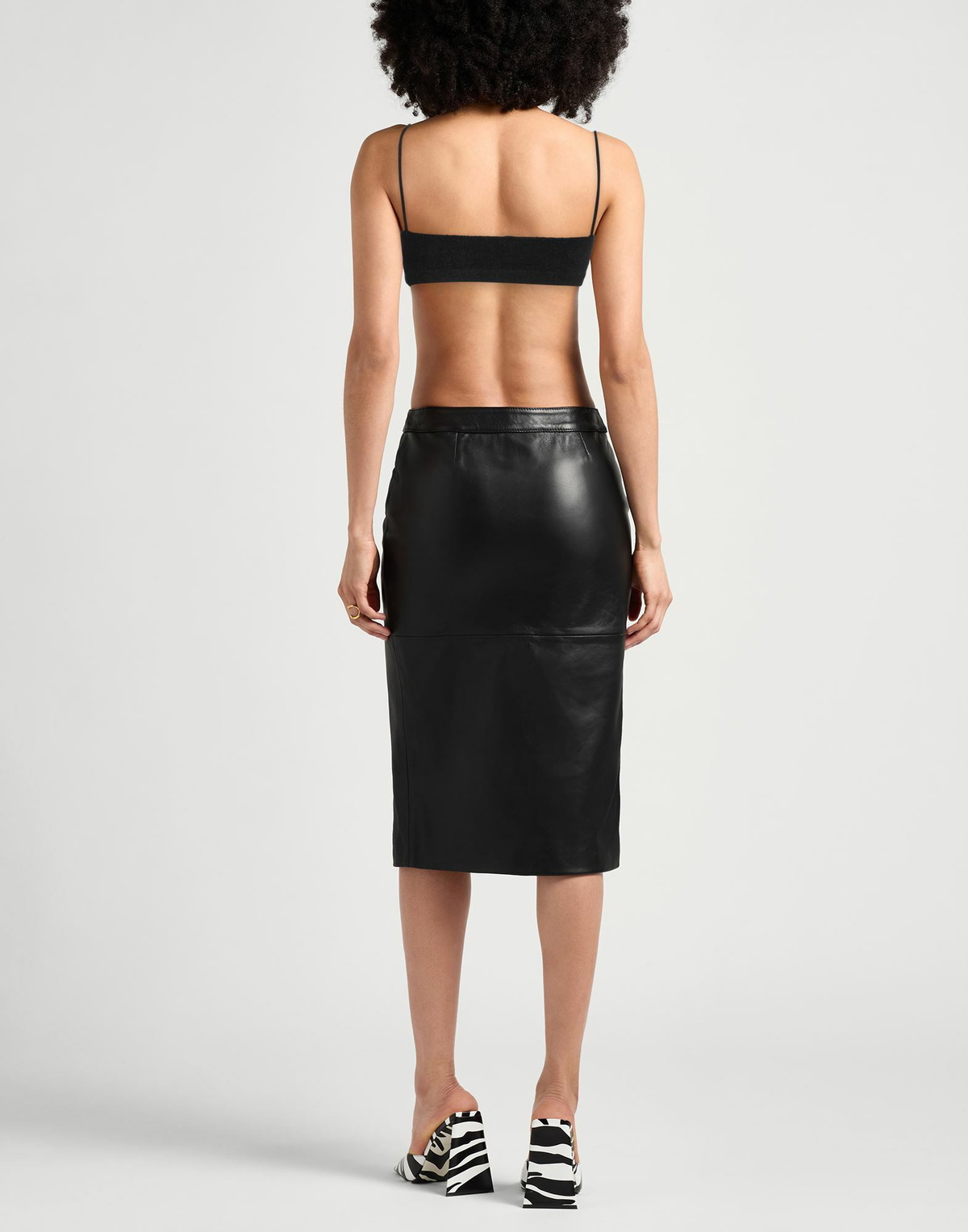 Laneus Womens Top in Black