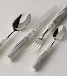 Christofle Pompon silver-plated cutlery set