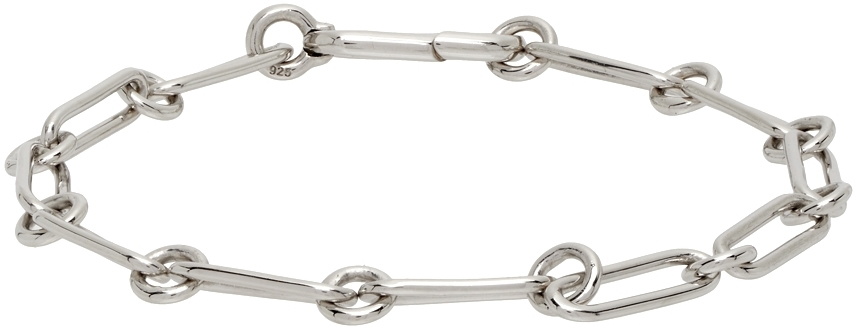 Tom Wood Silver Large Box Bracelet Tom Wood