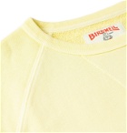 Birdwell - Loopback Cotton-Jersey Sweatshirt - Yellow