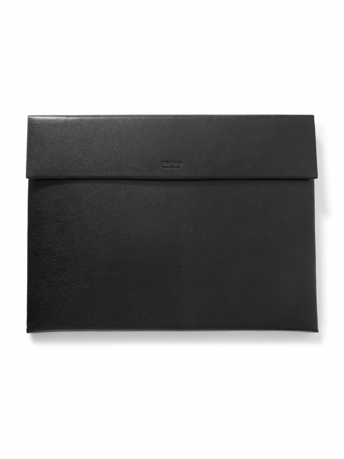 Tom Ford Black Buckley Zip Portfolio Pouch TOM FORD