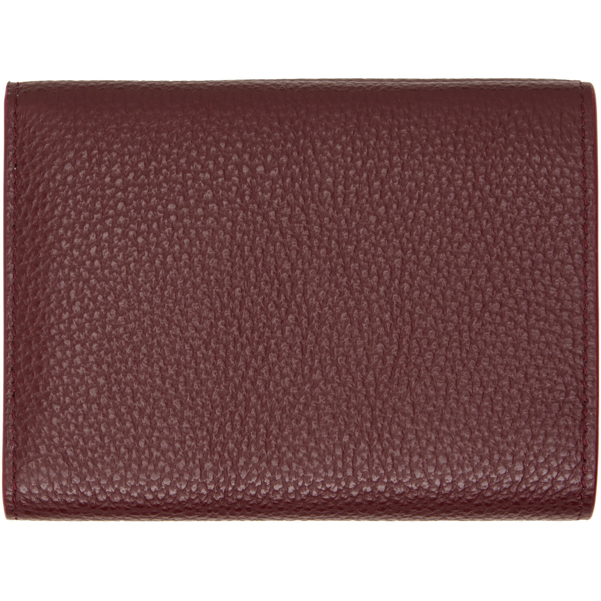 Marni Burgundy Trifold Wallet
