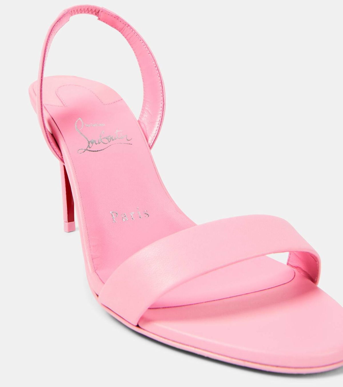 Christian Louboutin O Marylin 85 leather slingback sandals