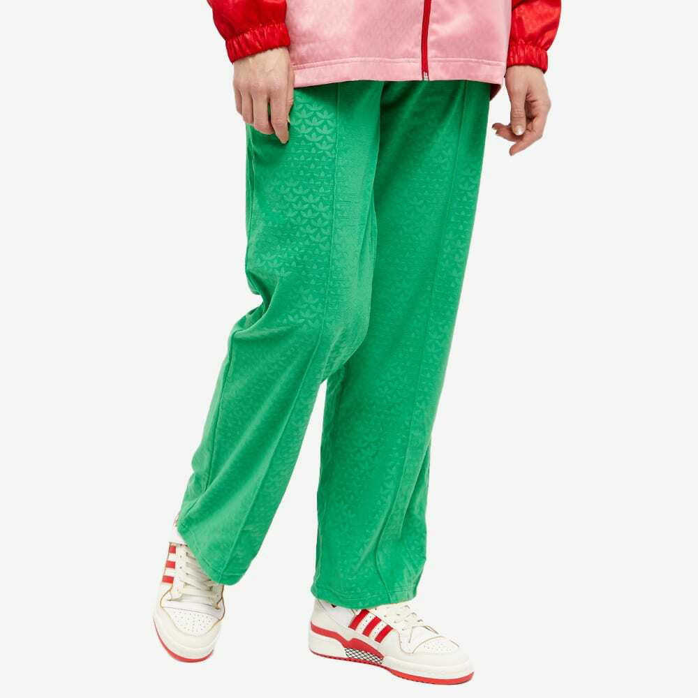 adidas Originals Velour Track Sweatpants Green for Men