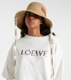Loewe Logo canvas bucket hat
