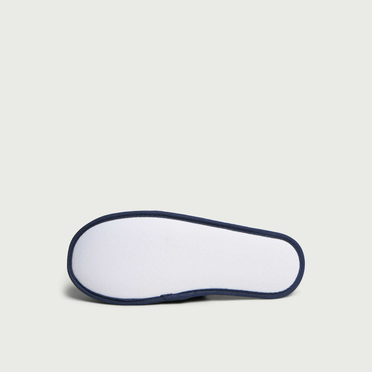 HAY Waffle Slippers in Stripe Petrol Blue