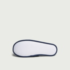 HAY Waffle Slippers in Stripe Petrol Blue