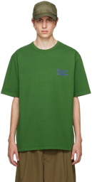 Moncler Genius Moncler Salehe Bembury Green Printed T-Shirt