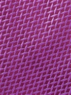 CHARVET - 9cm Silk-Jacquard Tie - Purple
