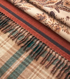 Etro Pegaso wool throw