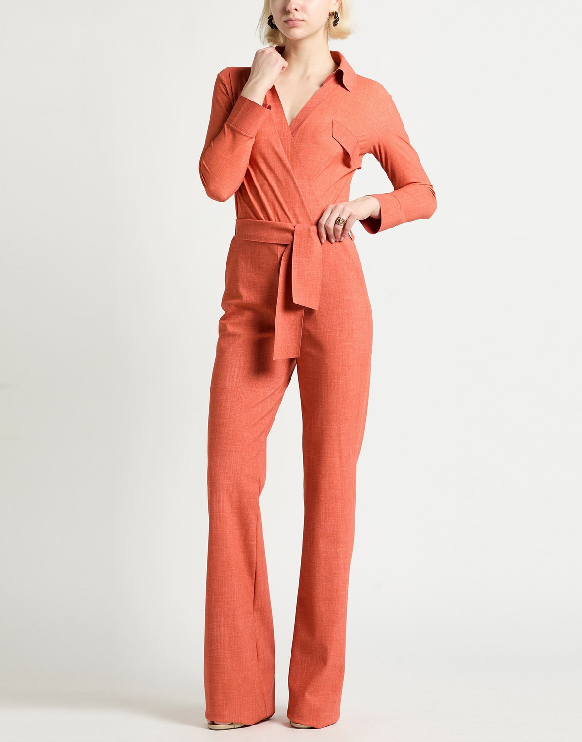 Chiara Boni La Petite Robe Womens Jumpsuit Rust