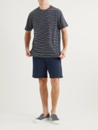 Mr P. - Cotton and Modal-Blend Jersey Shorts - Blue