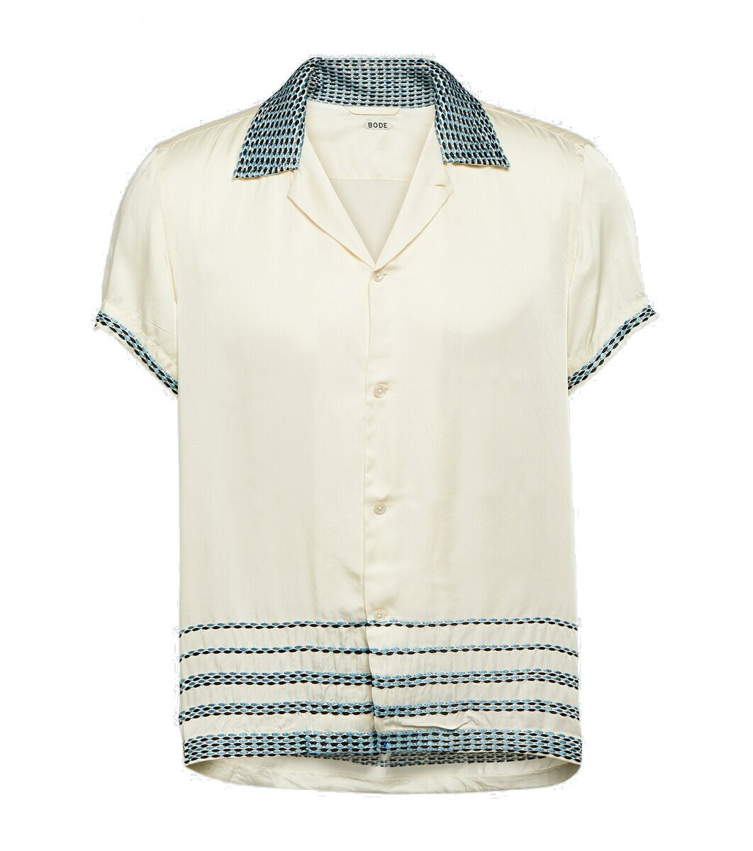 ジャケット・アウター 2023 BODE Embroidered Buttercup Jacket Bode Men's Embroidered Buttercup Jacket in White Bode