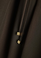 Joseph Dee Wide-leg Crepe Trousers Brown