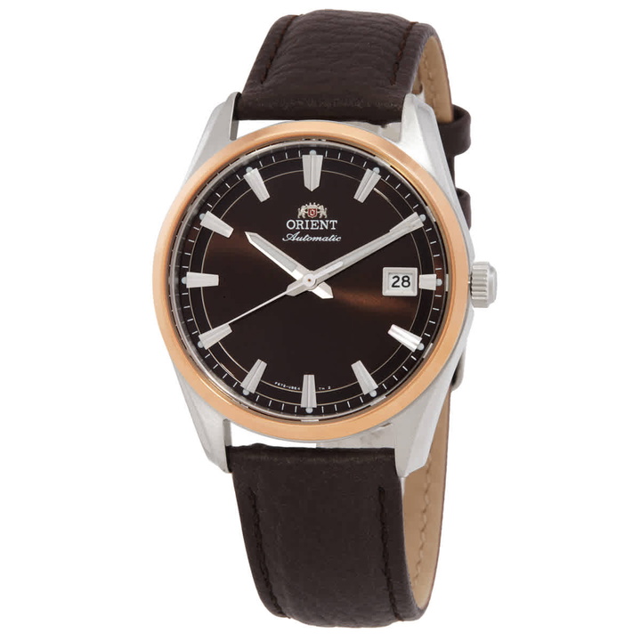 Photo: Orient Contemporary Stretto Date Automatic Brown Dial Watch RA-AC0R03Y30B