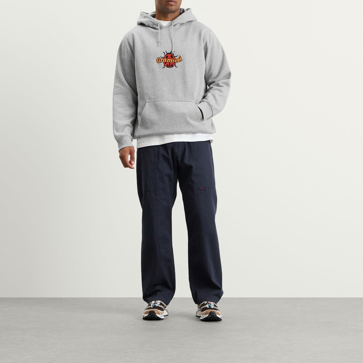 Gramicci Ladybug Hoodie in Grey Heather