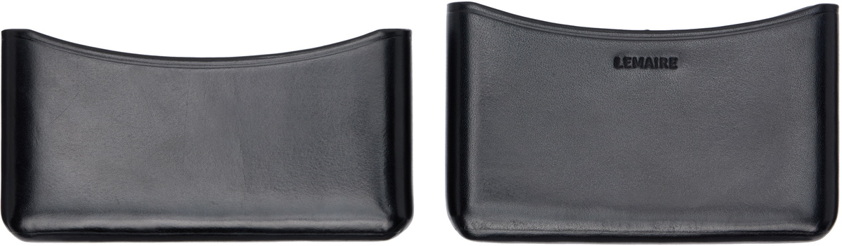 LEMAIRE Black Molded Card Holder