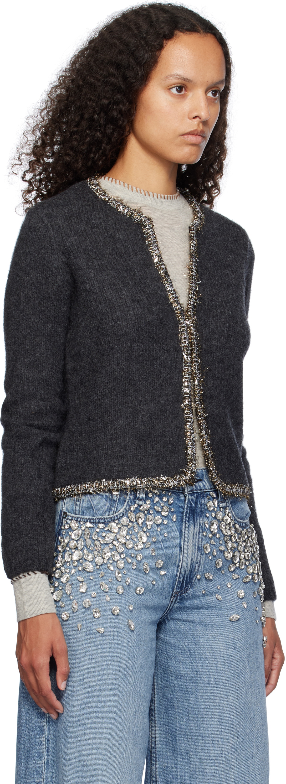 rag & bone Gray Davies Lady Cardigan