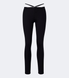 Eres Torres ribbed-knit leggings