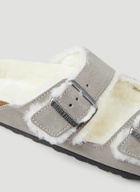 Birkenstock Arizona Shearling Two Strap Sandals