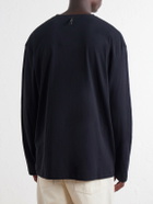 Jacquemus - Logo-Printed Cotton and Hemp-Blend Jersey T-Shirt - Black