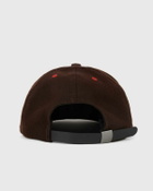 Brain Dead FLANNEL LOGOHEAD 6 PANEL HAT Brown Mens Cap